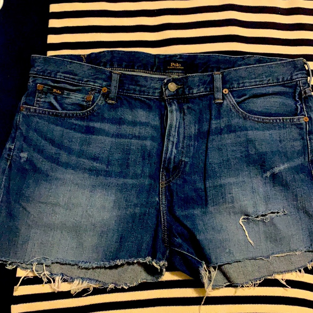 Cut Off Jeans. Originally Polo Jeans.